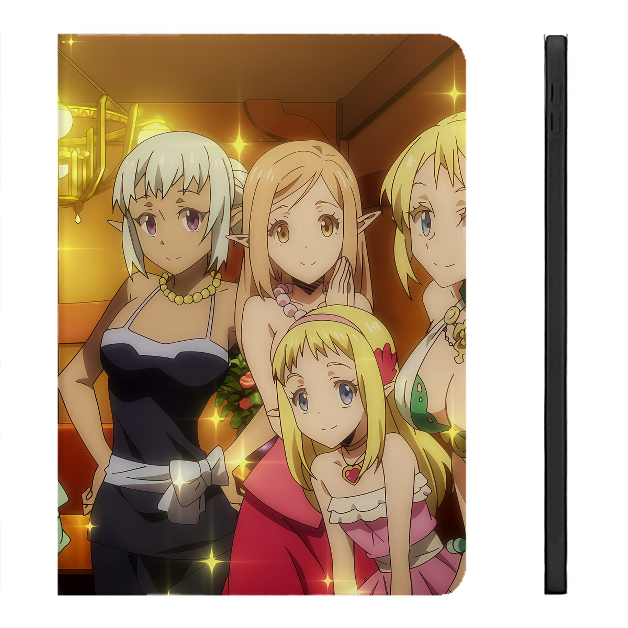 （画像用） 転スラ Regarding Reincarnated to Slime IPadケース ペンホルダー付き ブックスタイルデザイン